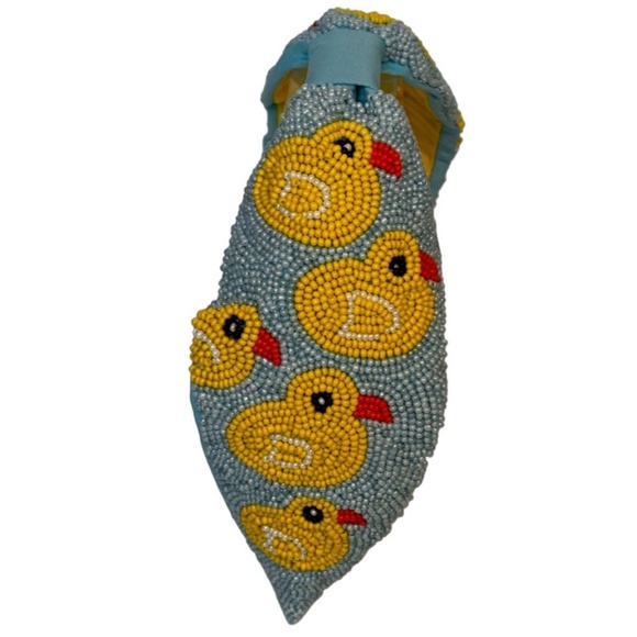 Brooke Shade Accessories - 250. My Rubber Ducky Fully Beaded Headband